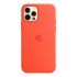 Силиконовый чехол CasePro Silicone Case (High Quality) Electric Orange для iPhone 12 Pro Max