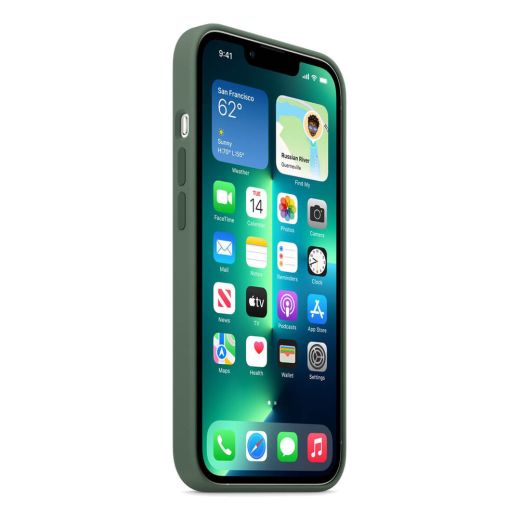 Силіконовий чохол CasePro Silicone Case (High Quality) Eucalyptus для iPhone 13 Pro Max
