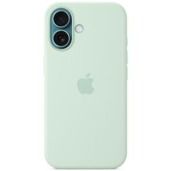Силиконовый чехол CasePro Silicone Case with MagSafe (Camera Control) Aquamarine для iPhone 16