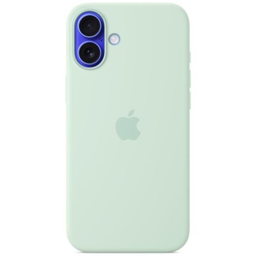 Силіконовий чохол CasePro Silicone Case with MagSafe Aquamarine для iPhone 16 Plus