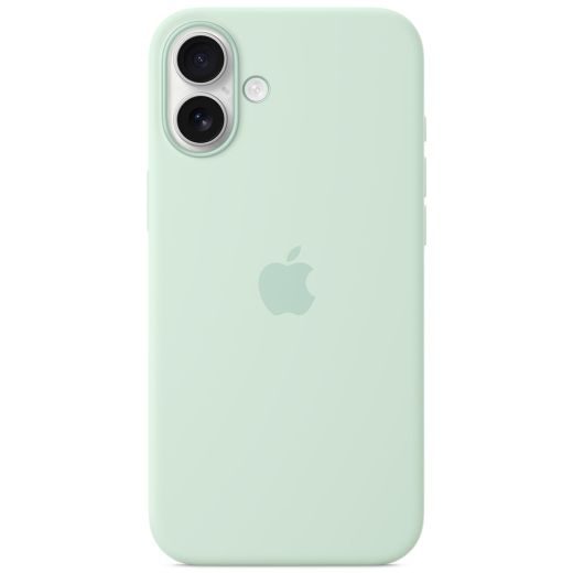 Силіконовий чохол CasePro Silicone Case with MagSafe Aquamarine для iPhone 16 Plus