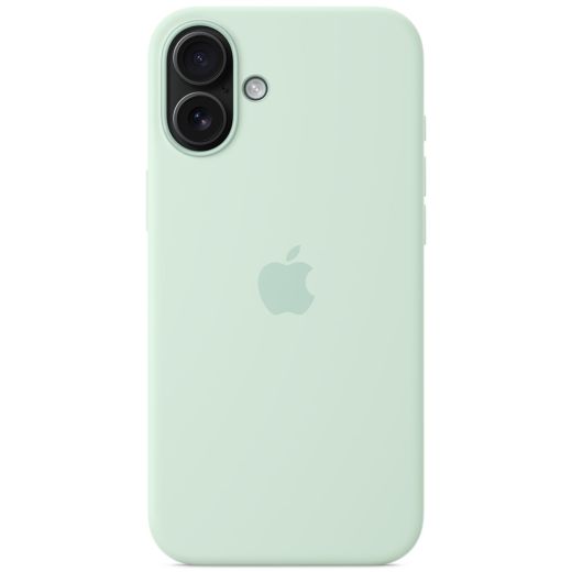 Силиконовый чехол CasePro Silicone Case with MagSafe (Camera Control) Aquamarine для iPhone 16