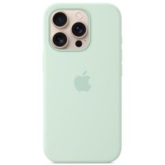 Силіконовий чохол CasePro Silicone Case with MagSafe (Camera Control) Aquamarine для iPhone 16 Pro