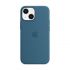 Силіконовий чохол CasePro Silicon Case with MagSafe Blue Jay для iPhone 13