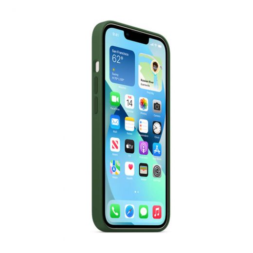 Силиконовый чехол CasePro Silicon Case (High Quality) Clover для iPhone 13 mini