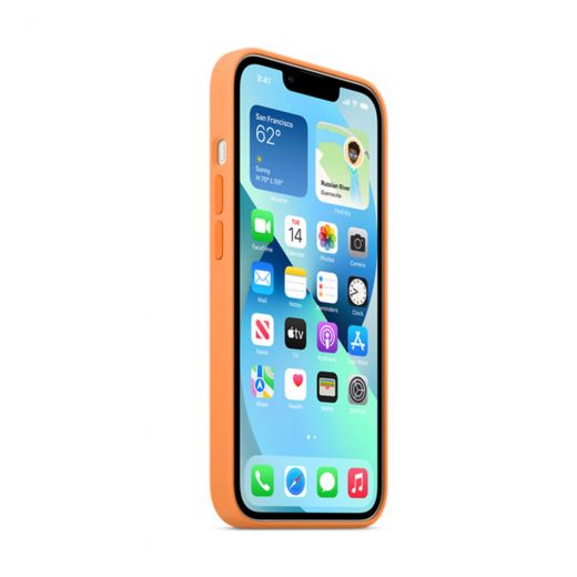 Силіконовий чохол CasePro Silicon Case with MagSafe Marigold для iPhone 13 Mini
