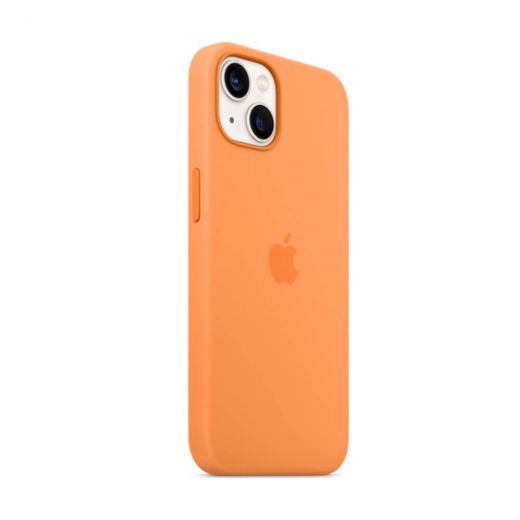 Оригінальний силіконовий чохол Apple Silicon Case with MagSafe Marigold для iPhone 13 (MM243)