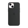 Оригинальный силиконовый чехол Apple Silicon Case with MagSafe Midnight для iPhone 13 Mini (MM223)