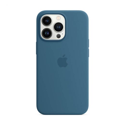 Силиконовый чехол CasePro Silicone Case (High Quality) Blue Jae для iPhone 13 Pro
