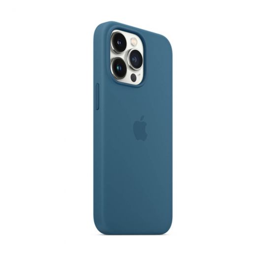 Силиконовый чехол CasePro Silicone Case with MagSafe Blue Jay для iPhone 13 Pro Max