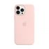 Силиконовый чехол CasePro Silicone Case with MagSafe Chalk Pink для iPhone 13 Pro Max