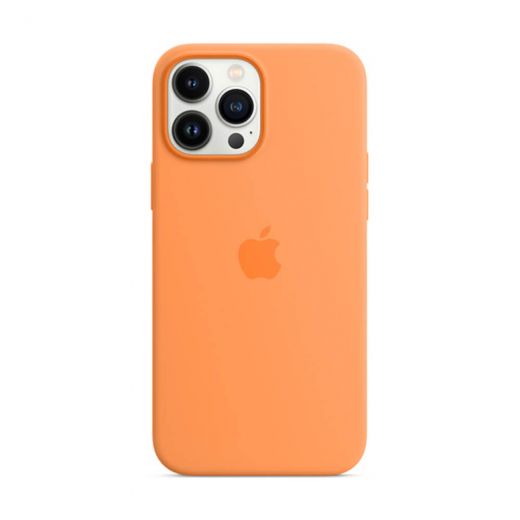 Оригинальный силиконовый чехол Apple Silicone Case with MagSafe Marigold (MM2M3) для iPhone 13 Pro Max