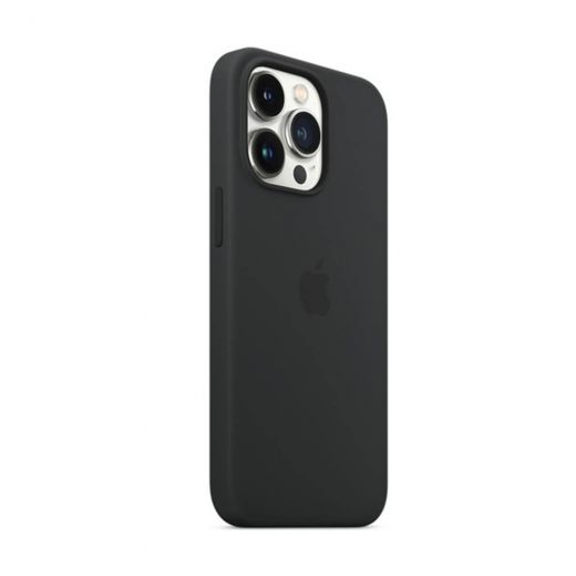 Оригинальный силиконовый чехол Apple Silicone Case with MagSafe Midnight (MM2U3) для iPhone 13 Pro Max