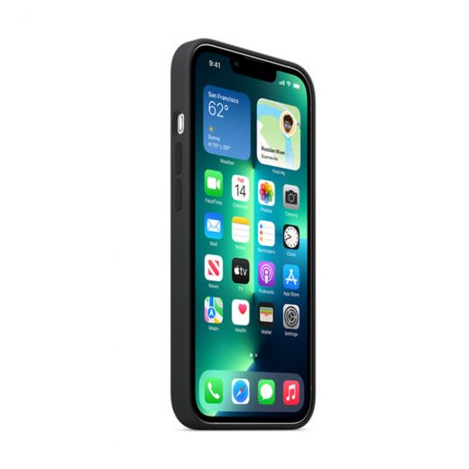 Силиконовый чехол CasePro Silicone Case with MagSafe Midnight для iPhone 13 Pro Max