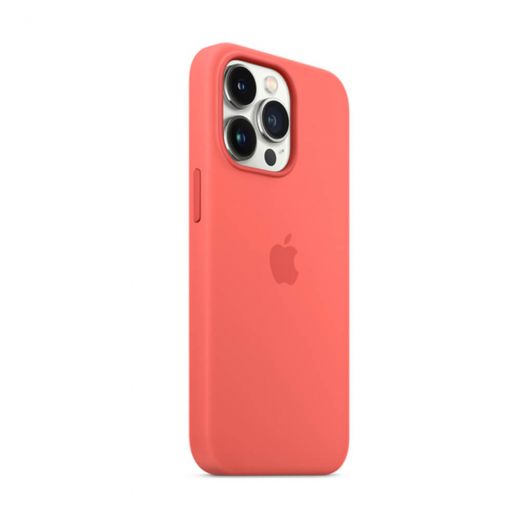 Оригинальный силиконовый чехол Apple Silicone Case with MagSafe Pink Pomelo (MM2N3) для iPhone 13 Pro Max