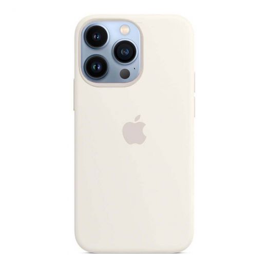 Силиконовый чехол CasePro Silicon Case (High Quality) White для iPhone 13 Pro