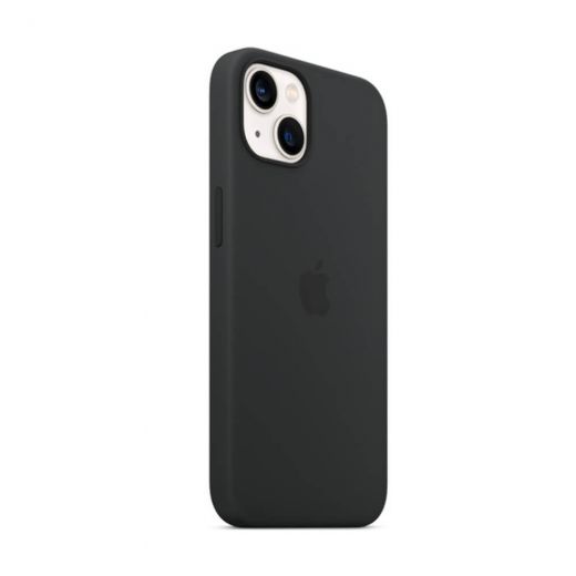 Оригинальный силиконовый чехол Apple Silicon Case with MagSafe Midnight для iPhone 13 (MM2A3)