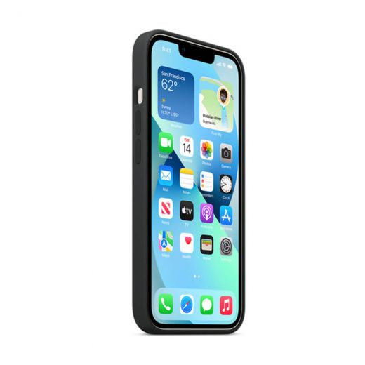 Силіконовий чохол CasePro Silicon Case with MagSafe Midnight для iPhone 13