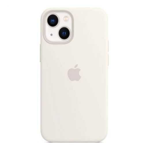 Силиконовый чехол CasePro Silicon Case (High Quality) White для iPhone 13