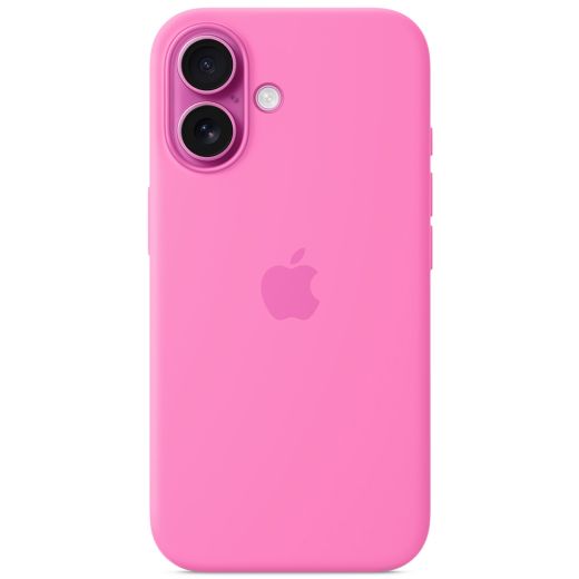 Оригінальний силіконовий чохол Apple Silicone Case with MagSafe Peony для iPhone 16 (MDGM4)