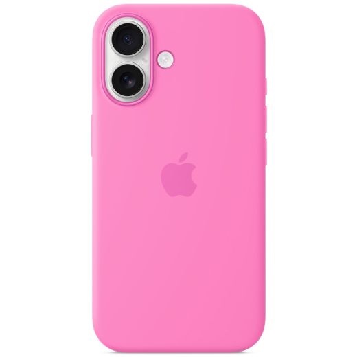 Оригінальний силіконовий чохол Apple Silicone Case with MagSafe Peony для iPhone 16 (MDGM4)