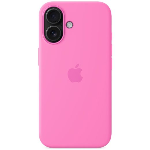 Оригінальний силіконовий чохол Apple Silicone Case with MagSafe Peony для iPhone 16 (MDGM4)