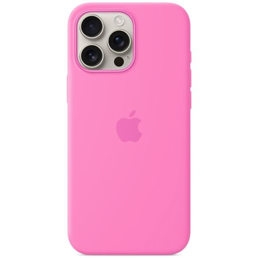 Силиконовый чехол CasePro Silicone Case with MagSafe (Camera Control) Peony для iPhone 16 Pro Max