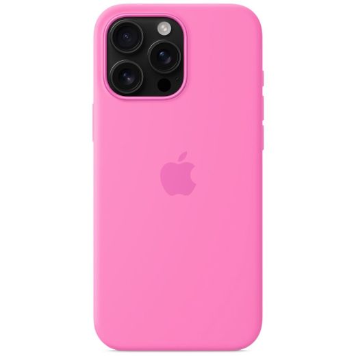 Силиконовый чехол CasePro Silicone Case with MagSafe (Camera Control) Peony для iPhone 16 Pro Max