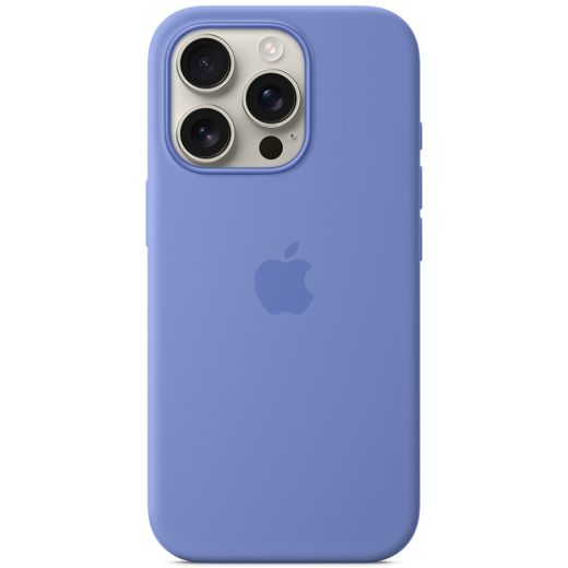 Силиконовый чехол CasePro Silicone Case with MagSafe (Camera Control) Periwinkle для iPhone 16 Pro