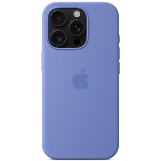 Силиконовый чехол CasePro Silicone Case with MagSafe (Camera Control) Periwinkle для iPhone 16 Pro