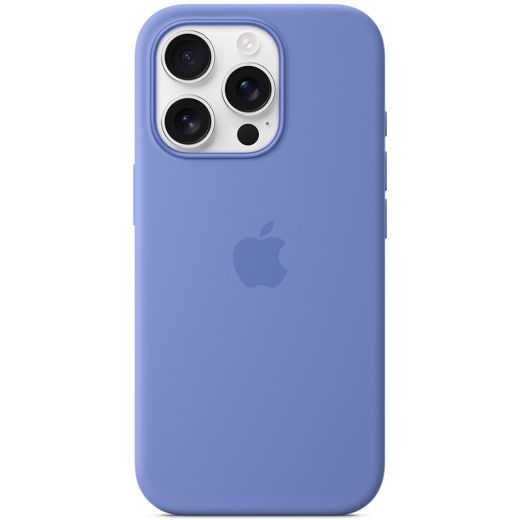 Силиконовый чехол CasePro Silicone Case with MagSafe (Camera Control) Periwinkle для iPhone 16 Pro