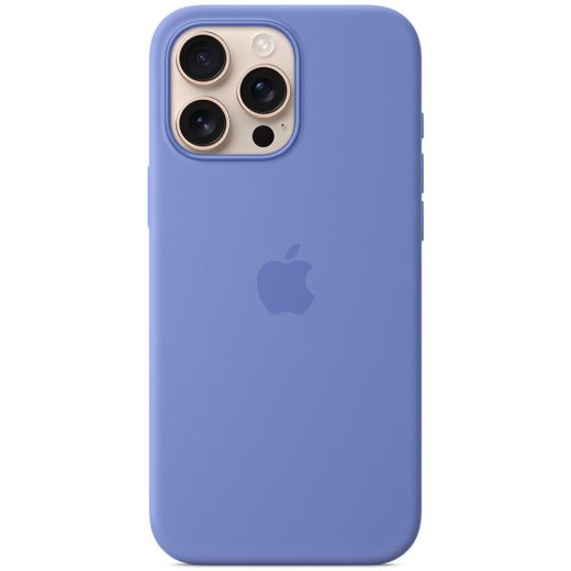 Силиконовый чехол CasePro Silicone Case with MagSafe (Camera Control) Periwinkle для iPhone 16 Pro Max