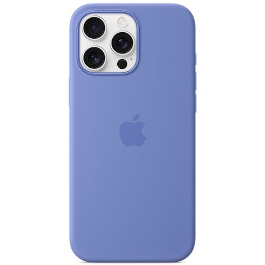 Силиконовый чехол CasePro Silicone Case with MagSafe (Camera Control) Periwinkle для iPhone 16 Pro Max