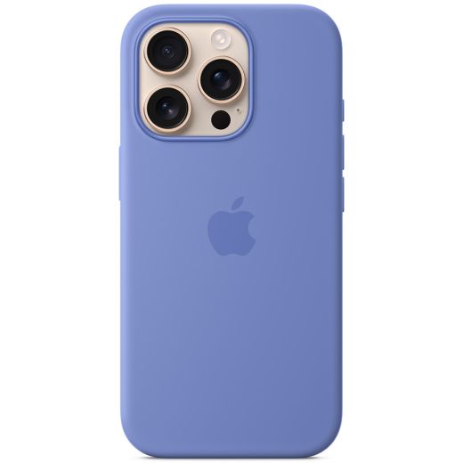 Силиконовый чехол CasePro Silicone Case with MagSafe (Camera Control) Periwinkle для iPhone 16 Pro
