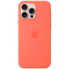 Силиконовый чехол CasePro Silicone Case with MagSafe (Camera Control) Tangerine для iPhone 16 Pro Max