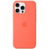 Силиконовый чехол CasePro Silicone Case with MagSafe (Camera Control) Tangerine для iPhone 16 Pro Max