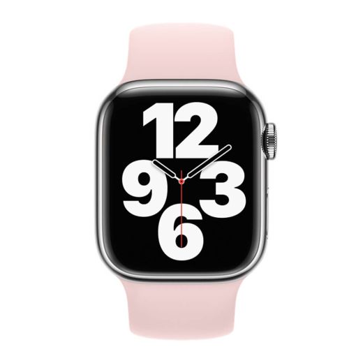 Оригинальный ремешок Apple Solo Loop Chalk Pink Size 3 для Apple Watch 41mm | 40mm | 38mm (MKWA3)