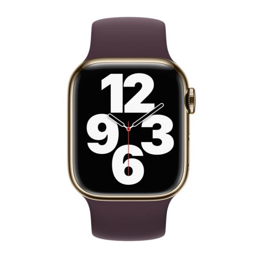 Оригінальний ремінець Apple Solo Loop Dark Cherry Size 3 для Apple Watch 41 mm | 40 mm | 38 mm (MKX63)