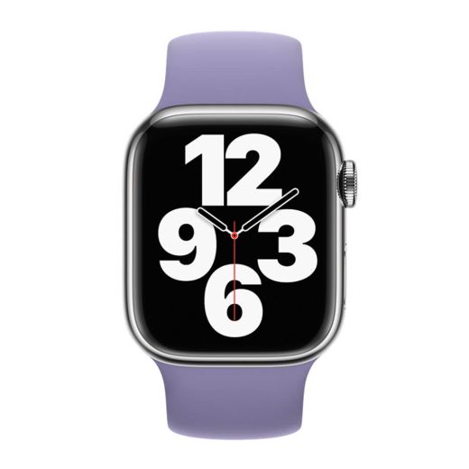 Оригинальный ремешок Apple Solo Loop English Lavender Size 4 для Apple Watch 41mm | 40mm | 38mm (MKX03)