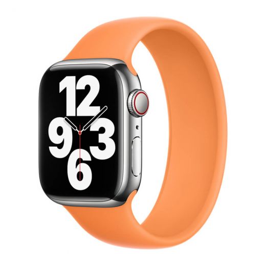 Оригінальний ремінець Apple Solo Loop Marigold Size 6 для Apple Watch 41 mm | 40 mm | 38 mm (MKW63)