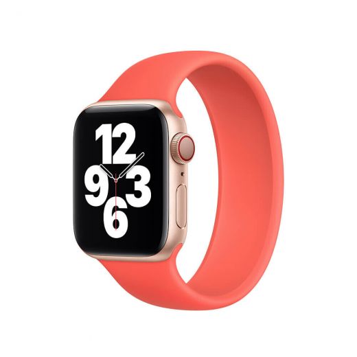 Оригинальный ремешок Apple Pink Citrus Solo Loop - Size 6 для Apple Watch 41 | 40 | 38mm  (MYPE2)