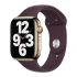 Оригинальный силиконовый ремешок Apple Sport Band Dark Cherry для Apple Watch 45mm | 44mm | 42mm (MKV13)