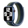Оригінальний ремінець Apple Sport Loop Abyss Blue | Moss Green для Apple Watch 41mm | 40mm | 38mm (ML2Q3)
