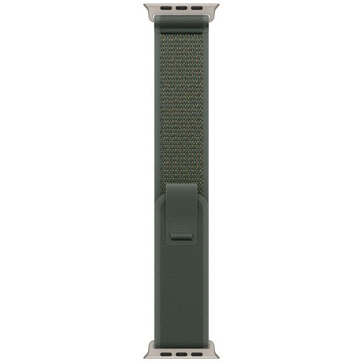 Оригінальний ремінець Apple Trail Loop Band Size M/L Green Natural Titanium Finish для Apple Watch 49mm | 45mm | 44mm (MXTP3)