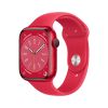 Смарт-часы Apple Watch Series 8 GPS, 45mm (PRODUCT)RED Aluminium Case With (PRODUCT)RED Sport Band (MNP43)