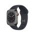 Смарт-годинник Apple Watch Series 8 GPS + Cellular, 41mm Graphite Stainless Steel Case with Sport Band Midnight (MNJJ3)