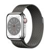 Смарт-часы Apple Watch Series 8 GPS + Cellular, 45mm Graphite Stainless Steel Case with Milanese Loop Graphite (MNKX3)