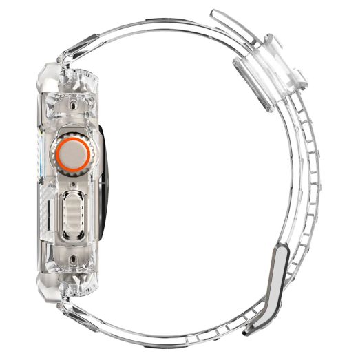 Защитный чехол Spigen Rugged Armor Pro Crystal Clear для Apple Watch Ultra | Ultra 2 49mm (ACS05461)