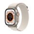 Смарт-часы Apple Watch Ultra 49mm (GPS + Cellular) Titanium Case with Starlight Alpine Loop - L (MQFT3)