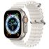 Смарт-часы Apple Watch Ultra 49mm (GPS + Cellular) Titanium Case with White Ocean Band (MNHF3)